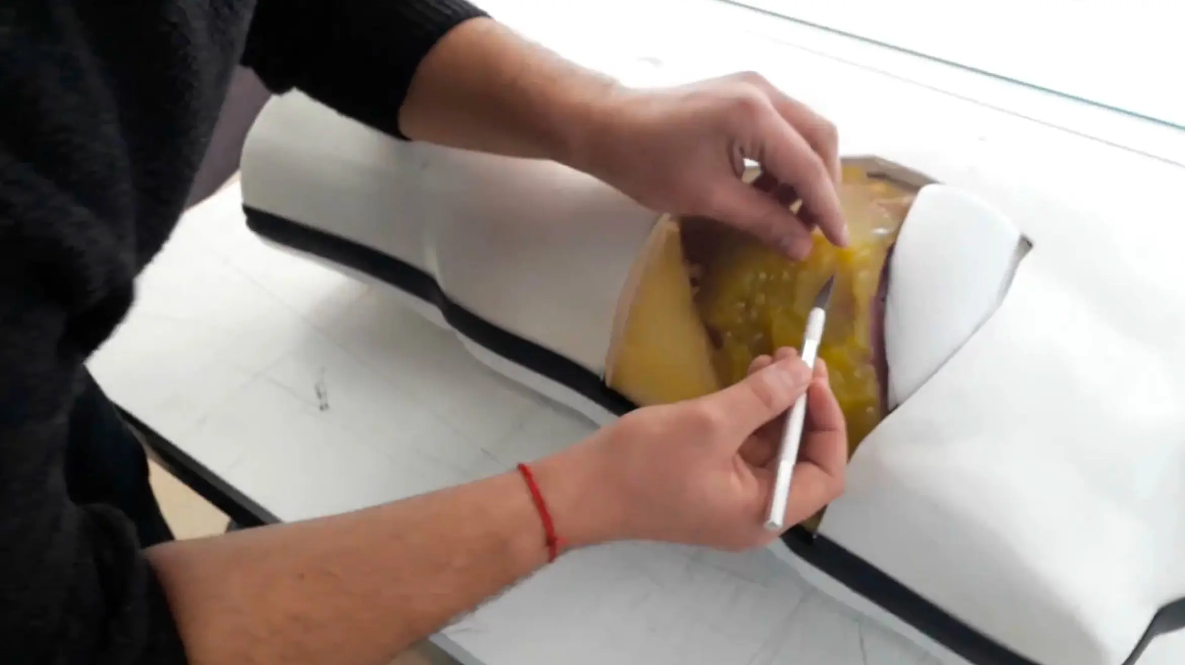 Foto de prueba de simulador de toracotomia